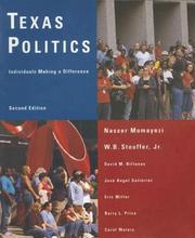 Cover of: Texas Politics by W. B. Stouffer, David M. Billeaux, José Angel Gutiérrez, Eric Miller, Barry Price, Carol Waters