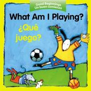 Cover of: What am i playing? = by [illustrations by Pamela Zagarenski].