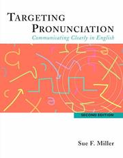 Cover of: Targeting Pronunciation by Sue F. Miller