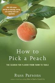 Cover of: How to Pick a Peach by Russ Parsons