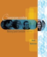 Cover of: Conversaciones Creadoras by Joan Lipman Brown, Joan L. Brown, Carmen Martín Gaite, Joan L. Brown, Carmen Martín Gaite