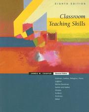 Cover of: Classroom teaching skills