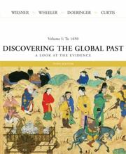 Cover of: Discovering the Global Past: A Look at the Evidence