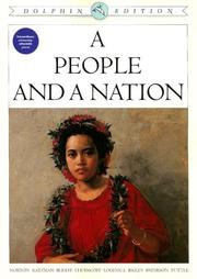 Cover of: A People and a Nation: A History of the United States, Dolphin Edition - Complete