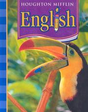 Cover of: Houghton Mifflin English by Robert Rueda, Shane Templeton, C. Ann Terry
