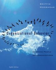 Cover of: Organizational Behavior by Ricky W. Griffin