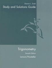 Cover of: Trigonometry by Ron Larson