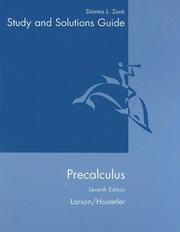 Cover of: Precalculus