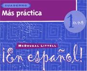 Cover of: En Espanol: Level 1 Mas Practica Cuaderno