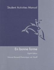 Cover of: En Bonne Forme by Simone Renaud