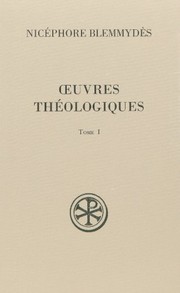 Cover of: Œuvres théologiques