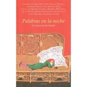 Cover of: Palabras en la noche by Carmen Gómez Ojea ... [et al.] ; coordinación y prólogo Isabel García Martín.