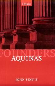 Cover of: Aquinas by John Finnis