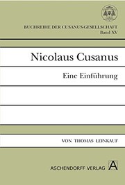 Cover of: Nicolaus Cusanus: eine Einführung