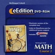 Cover of: Math Course 2: eEdition