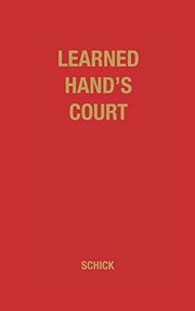 Cover of: Learned Hand's court by Marvin Schick