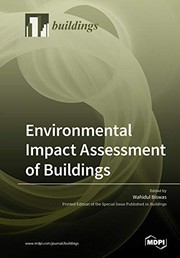 Cover of: Environmental Impact Assessment of Buildings