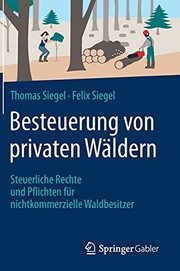 Cover of: Besteuerung Von Privaten Wäldern