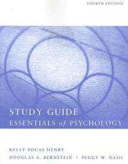 Bernsteins Essentials of Psychology