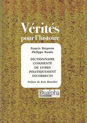 Cover of: Dictionnaire commenté de livres politiquement incorrects