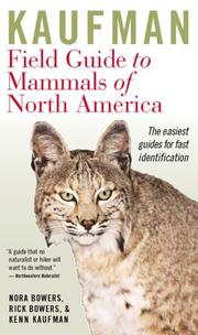 Cover of: Kaufman Field Guide to Mammals of North America (Kaufman Field Guides)