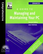 Cover of: A+ Guide to Managing and Maintaining Your PC by Jean Andrews, Jean Andrews