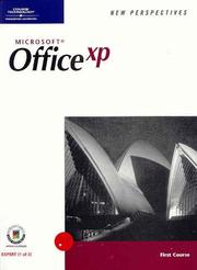 Cover of: New Perspectives on Microsoft Office XP - First Course