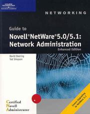 Cover of: Guide to Novell NetWare 5.0/5.1: Network Administration Enhanced Edition