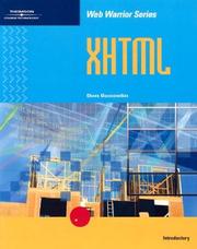 Cover of: XHTML, Web Warrior Series