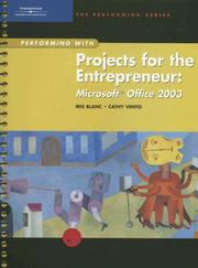Cover of: Performing with Projects for the Entrepreneur: Microsoft Office 2003 (Performing)