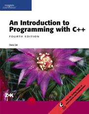 Cover of: Introduction to Programming with C++