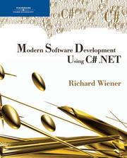 Cover of: Modern Software Development Using C# .NET
