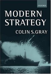 Cover of: Modern Strategy by Colin S. Gray