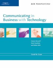 Cover of: New Perspectives on Communicating in Business with Technology (New Perspectives)