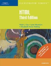 Cover of: HTML Illustrated Complete, Third Edition (Illustrated Series)