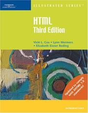 Cover of: HTML Illustrated Introductory, Third Edition