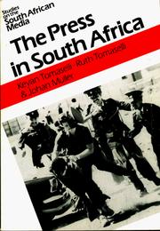 Cover of: The Press in South Africa