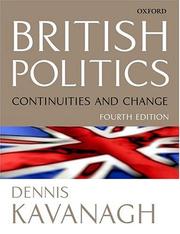 British politics by Dennis Kavanagh