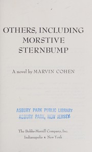Cover of: Others, including Morstive Sternbump by Marvin Cohen