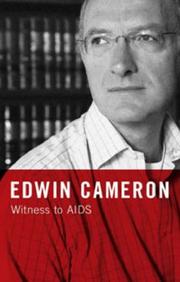 Cover of: Edwin Cameron: witness to AIDS