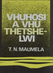 Cover of: Vhuhosi a Vhu Thetshelwi
