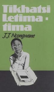 Cover of: Tikhatsi letimatima