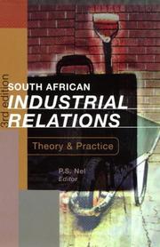 Cover of: South African industrial relations by P.S. Nel, (editor).