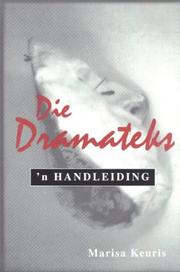 Cover of: Die dramateks: n̕ handleiding