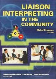 Cover of: Liaison interpreting in the community | 