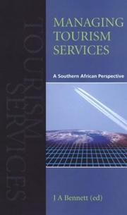 Cover of: Managing Tourism Services