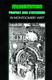 Muhammad: prophet and statesman by W. Montgomery Watt