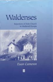 Cover of: The Waldenses | Euan Cameron