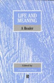 Cover of: Life and Meaning: A Reader (Historical Association Studies)