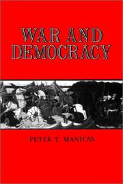 Cover of: War and democracy